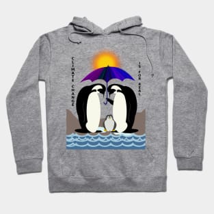 Climate Change is for Real, Just Ask Penguins Hoodie